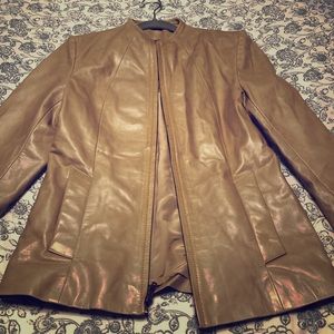 Pelle Studio by Wilsons Leather, Beige (Size M).